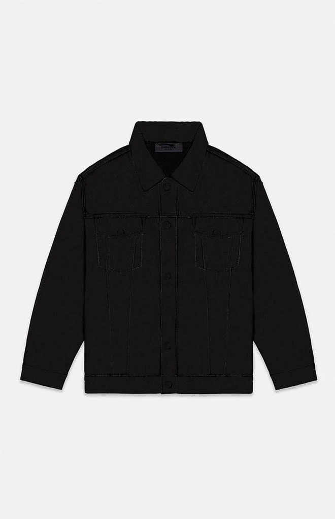 商品Essentials|Essentials Jet Black Denim Jacket,价格¥552,第1张图片