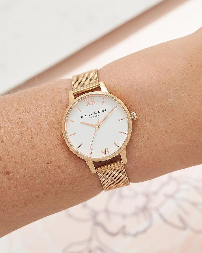 商品Olivia Burton|White Dial Watch, 30mm,价格¥936,第3张图片详细描述