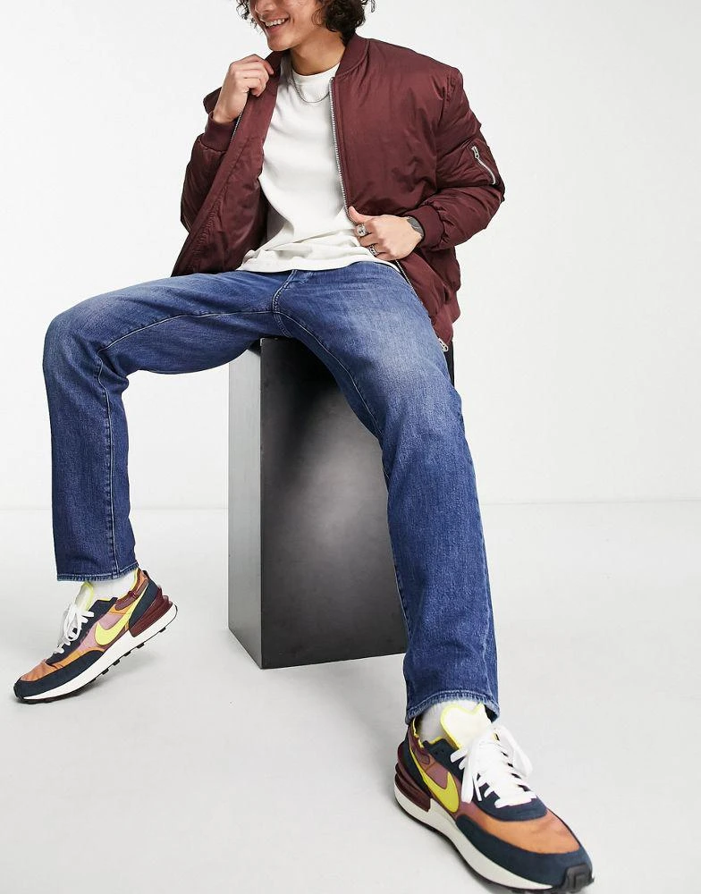 商品G-Star|G-Star 3301 straIght tapered jeans in mid wash,价格¥464,第3张图片详细描述