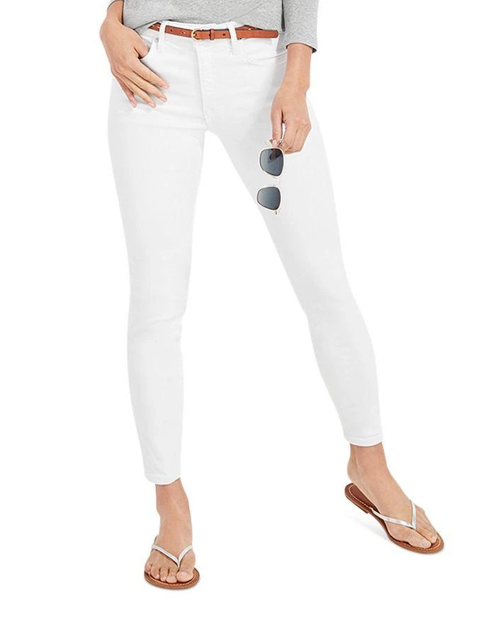 商品Vineyard Vines|Jamie High Rise Skinny Jeans in White Cap,价格¥396,第1张图片