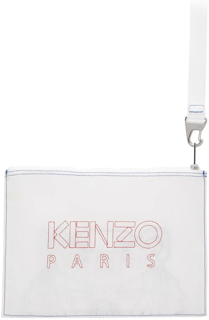 商品Kenzo|White Large Kampus Pouch,价格¥692,第2张图片详细描述