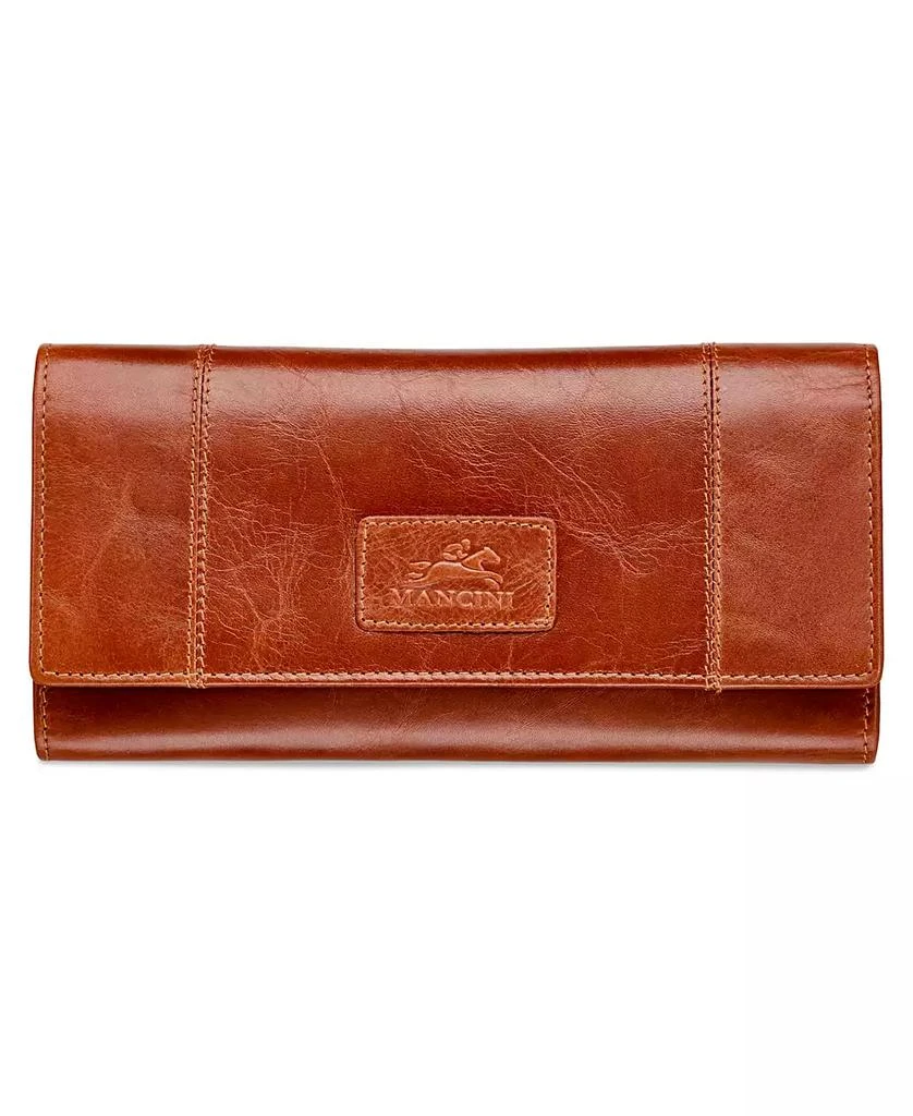 Casablanca Collection RFID Secure Ladies Trifold Wing Wallet 商品