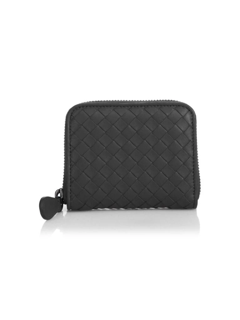 商品Bottega Veneta|Zip-Around Leather Wallet,价格¥2152,第1张图片