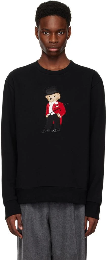 商品Ralph Lauren|Black Polo Bear Crewneck,价格¥3532,第1张图片