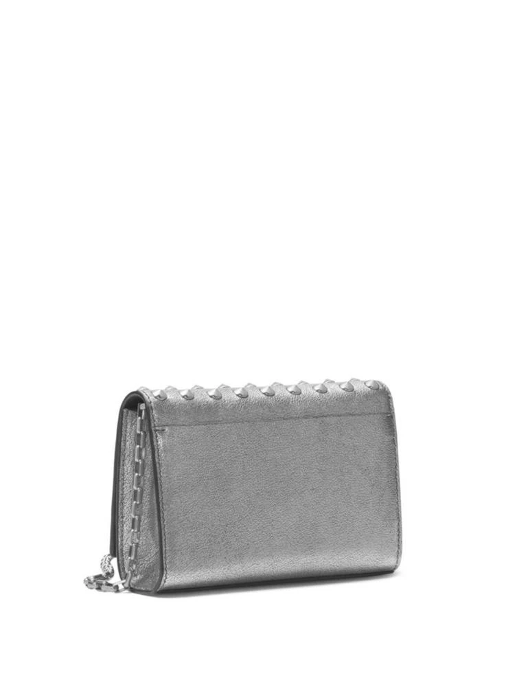 商品Michael Kors|Yasmeen Metallic Leather Clutch,价格¥2697,第3张图片详细描述