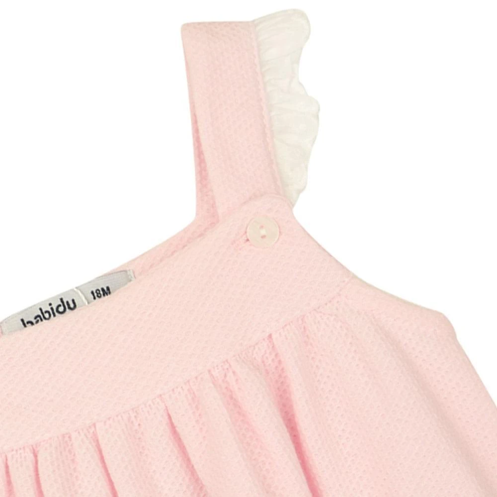 商品Babidu|Pale Pink Sleeveless Shortie,价格¥81,第2张图片详细描述