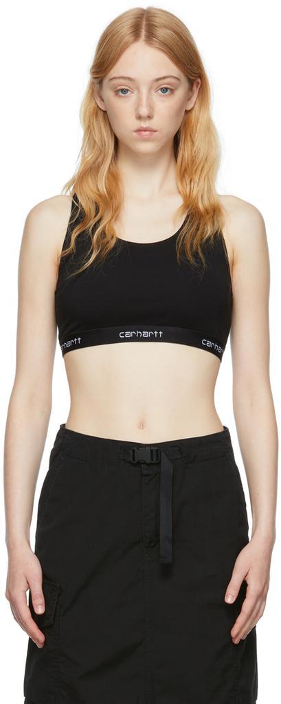 商品Carhartt WIP|Black Cotton Bra,价格¥349,第1张图片