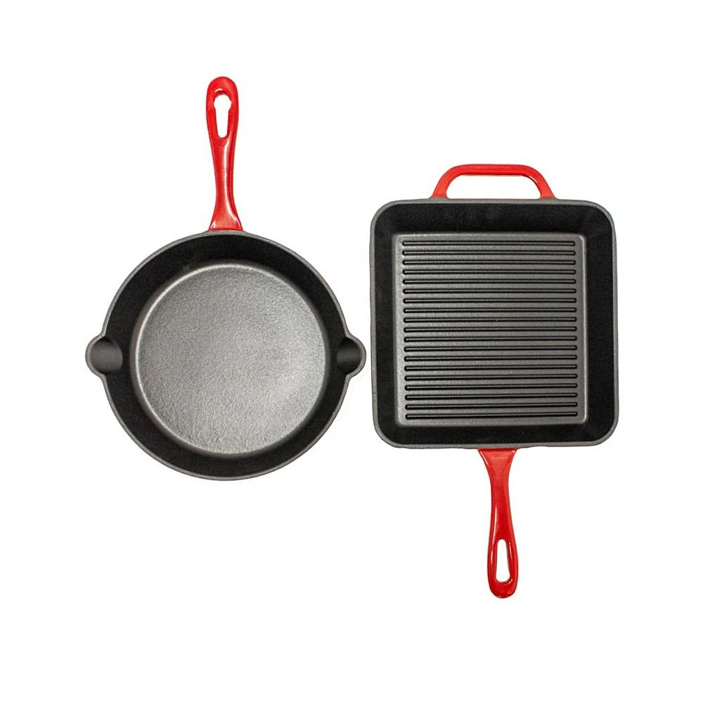 商品BergHOFF|Neo Enameled Cast Iron 2 Piece Cookware Set,价格¥2095,第1张图片