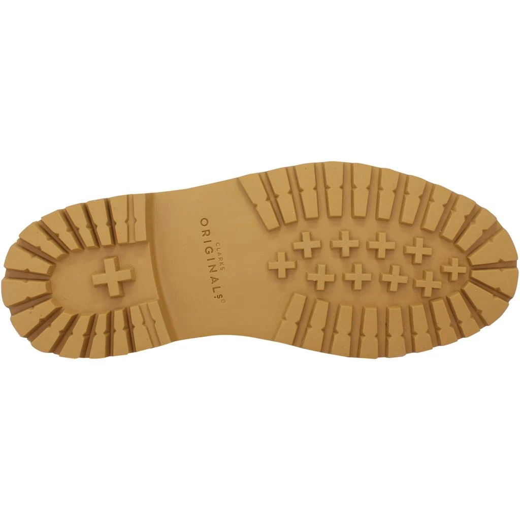 商品Clarks|Clarks Desert Rock Oakmoss Suede/Yellow  26162703 Men's,价格¥507,第4张图片详细描述