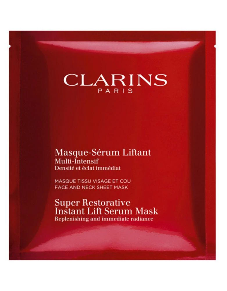 商品Clarins|5-Pack Super Restorative Instant Lift Serum Masks,价格¥827,第1张图片