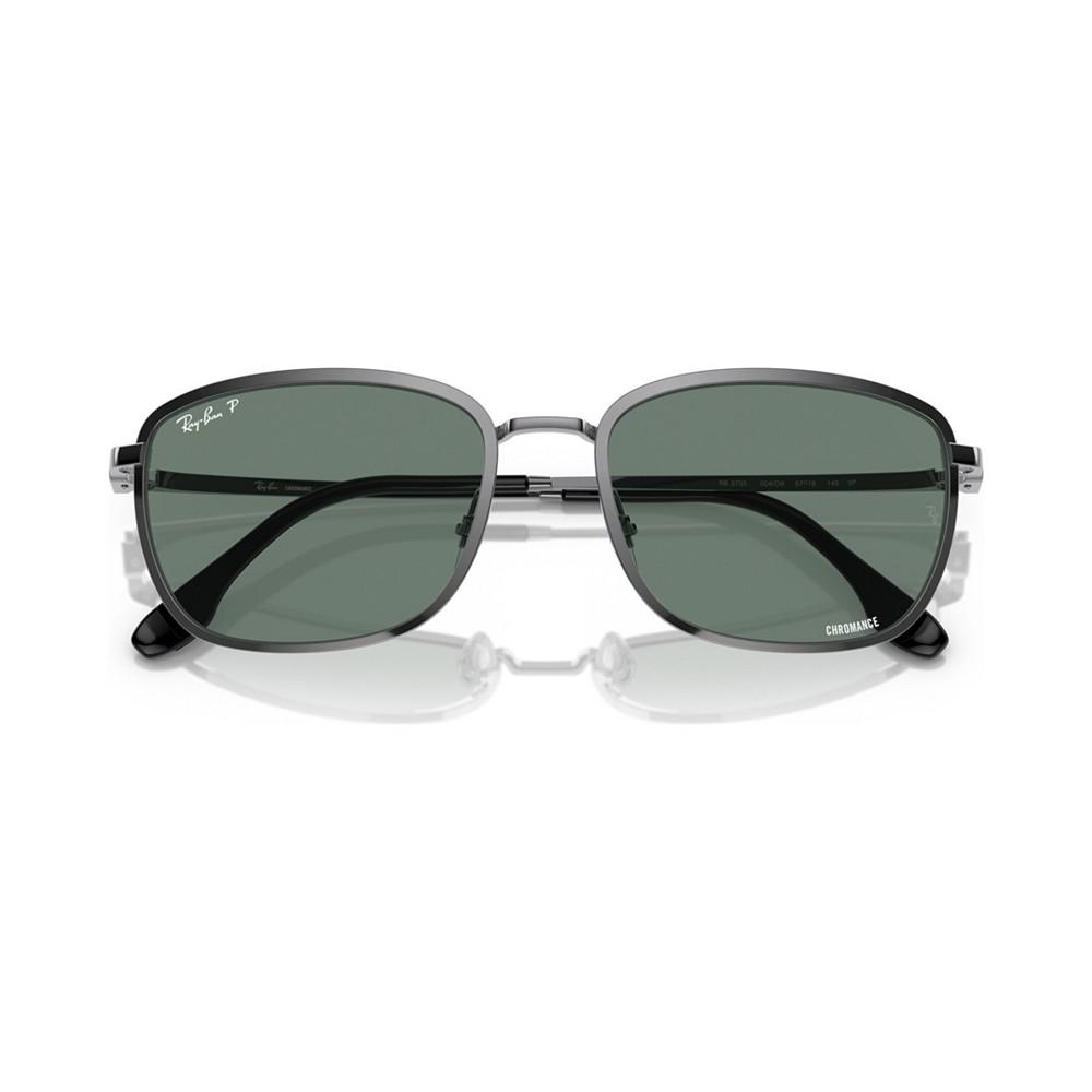Men's Polarized Sunglasses, RB3705 Chromance商品第6张图片规格展示