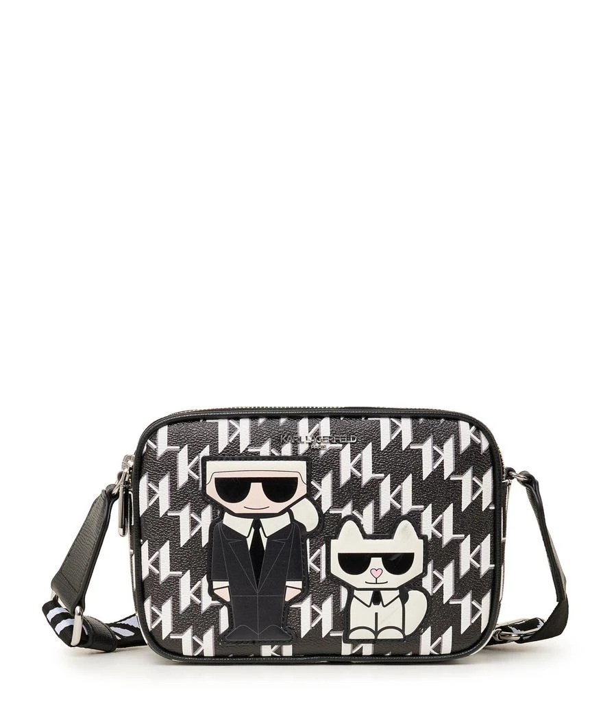 商品Karl Lagerfeld Paris|MAYBELLE KARL DUO CAMERA CROSSBODY,价格¥867,第1张图片