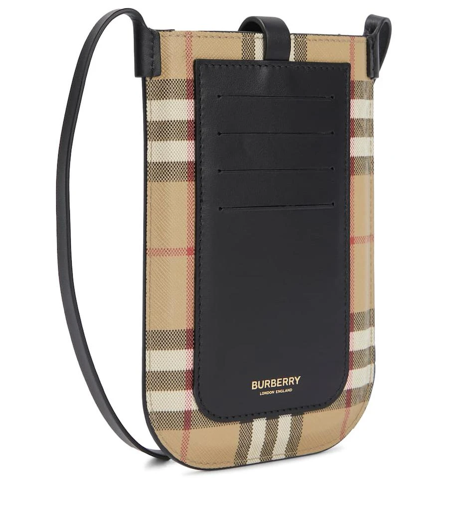 商品Burberry|Vintage Check phone pouch,价格¥4164,第4张图片详细描述