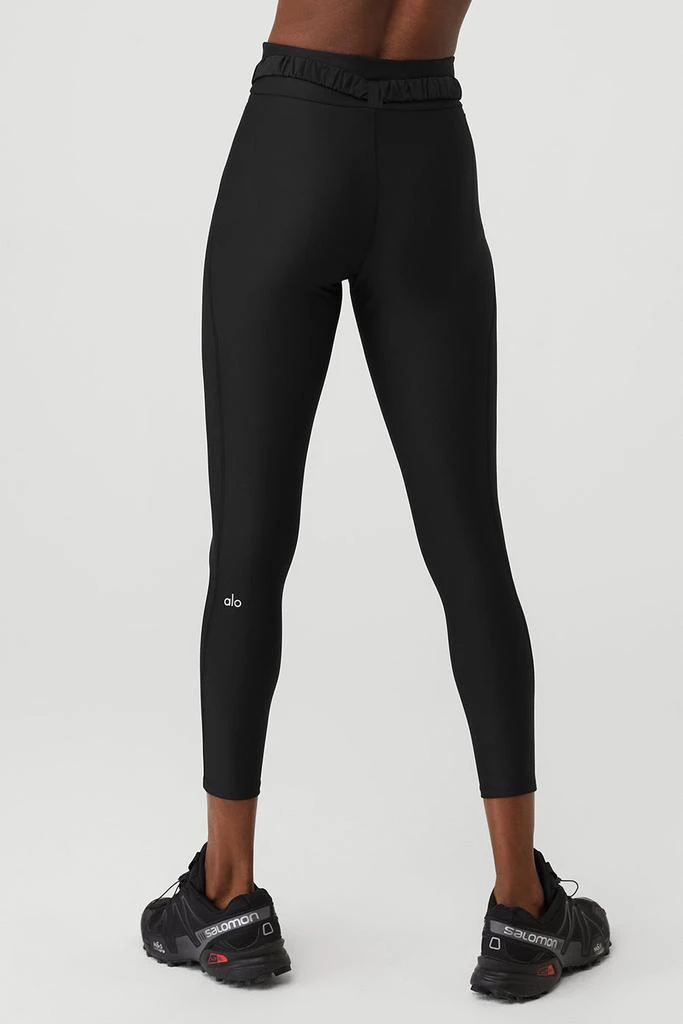 商品Alo|Airlift High-Waist 7/8 Charmer Legging - Black,价格¥1056,第2张图片详细描述