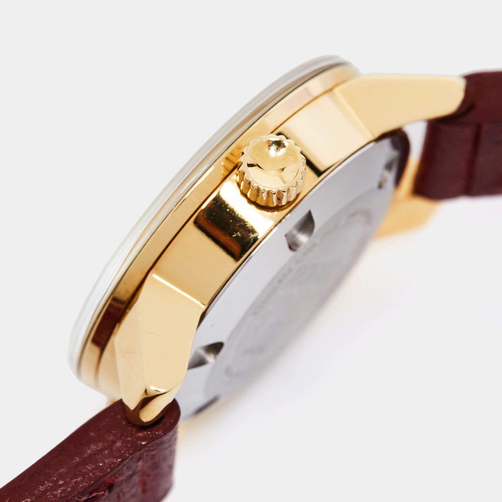 Movado Champagne Gold Plated Stainless Steel Leather Bold 3600344 Women's Wristwatch 25 mm商品第6张图片规格展示