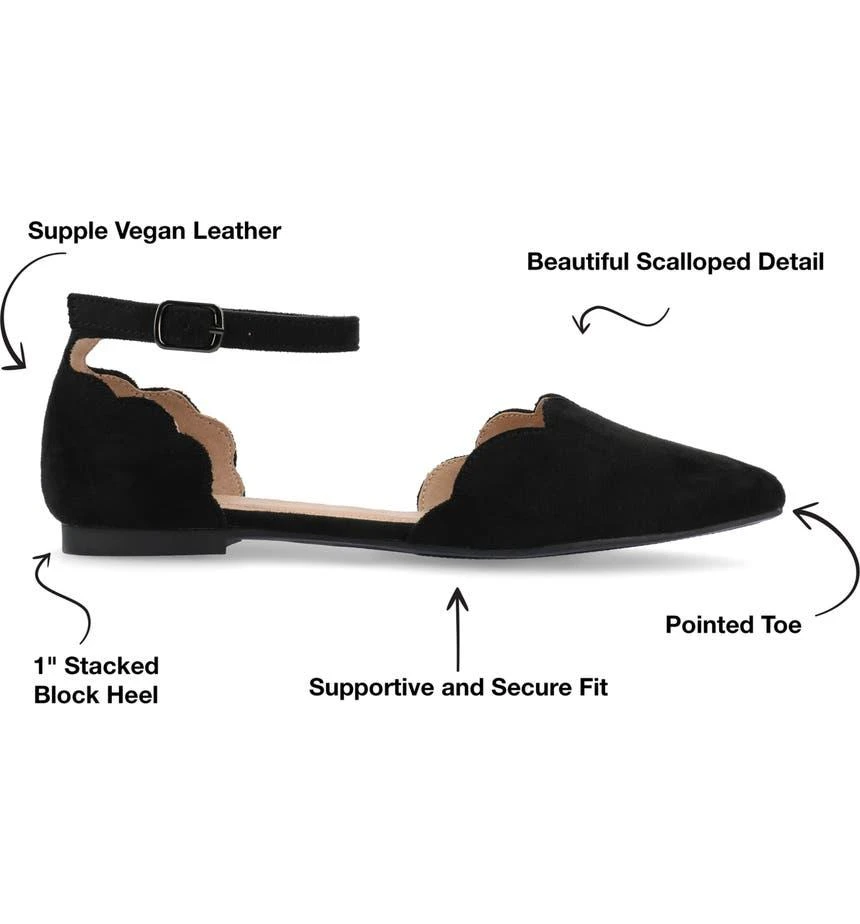 Lana Ankle Strap Flat - Wide Width 商品
