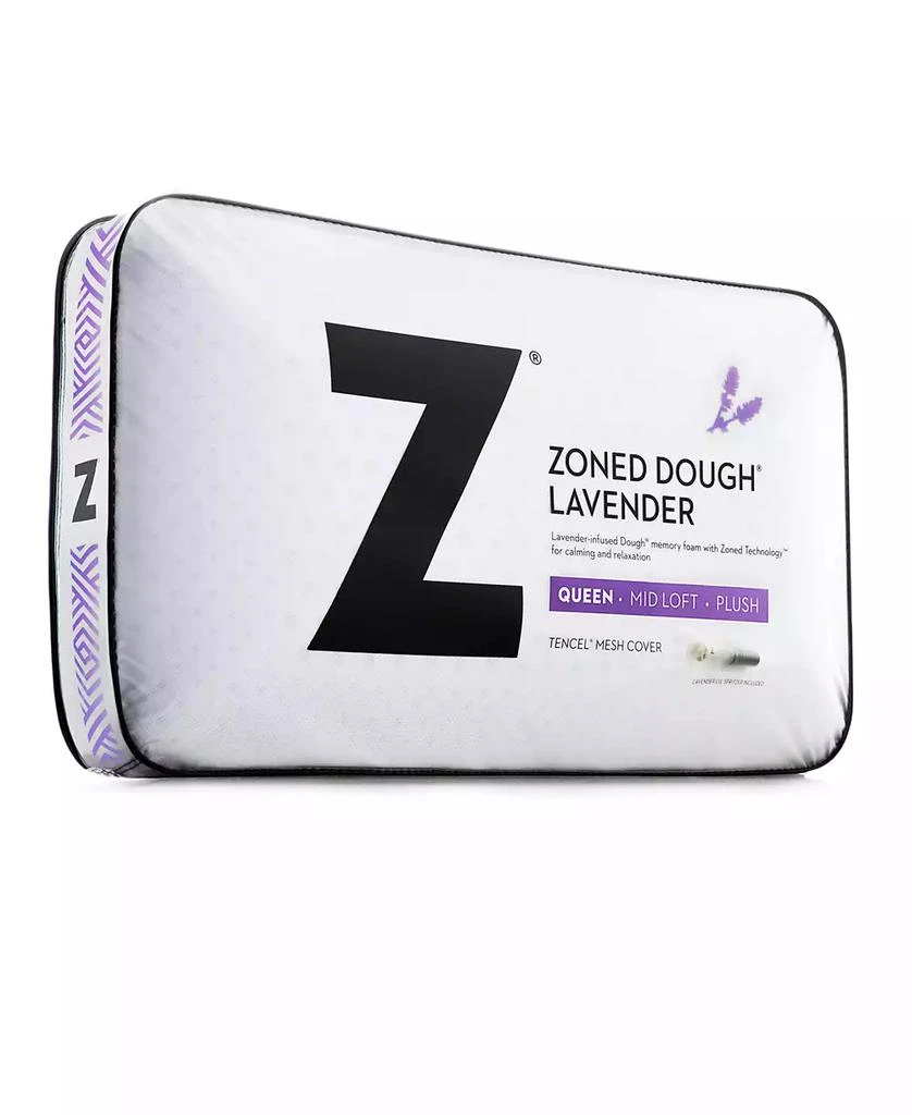商品Malouf|Z Zoned Lavender Aromatherapy Spray Mid Loft Pillow,价格¥727,第4张图片详细描述