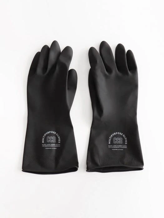 商品kamomekitchen|[5P Set] Multi-Use Rubber Gloves_Black,价格¥665,第3张图片详细描述