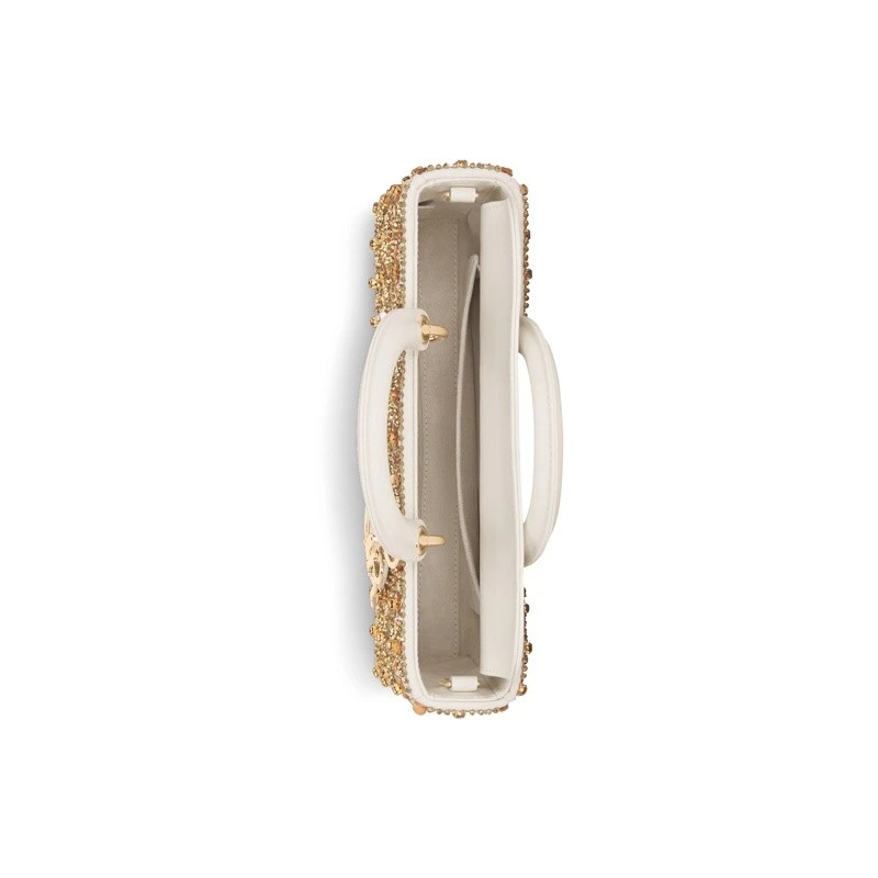 商品Dior|Dior 迪奥 Lady D-Joy系列女士白色牛皮手提包,价格¥54922,第6张图片详细描述