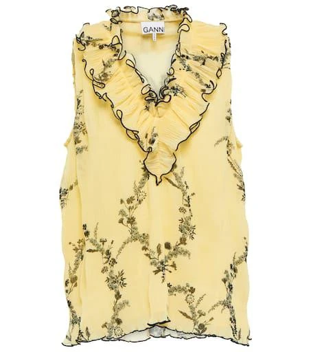 商品Ganni|Printed blouse,价格¥840,第1张图片