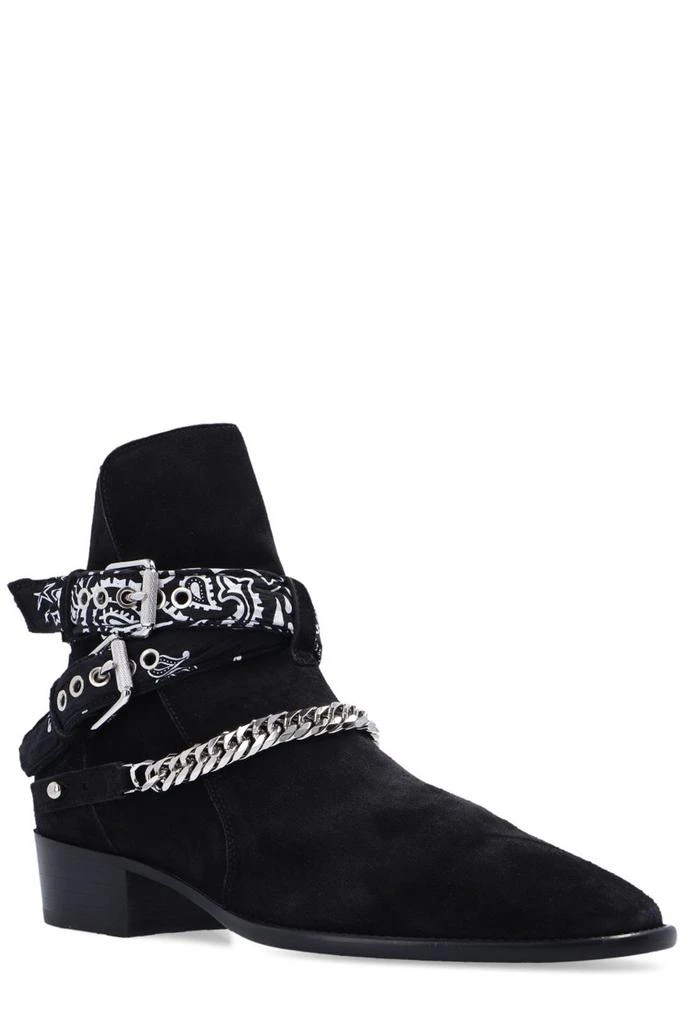 商品AMIRI|Amiri Bandana Buckled Boots,价格¥4621,第2张图片详细描述