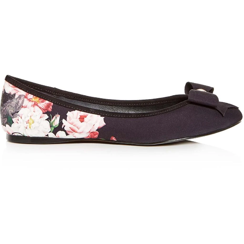 商品Ted Baker London|Ted Baker Womens Sualli Satin Floral Ballet Flats,价格¥615,第2张图片详细描述