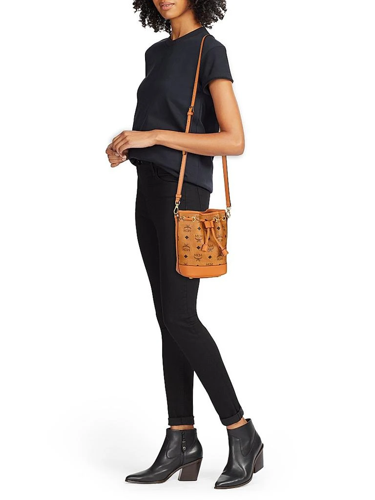 商品MCM|​Mini Dessau Visetos Coated Canvas Drawstring Bag,价格¥6348,第3张图片详细描述