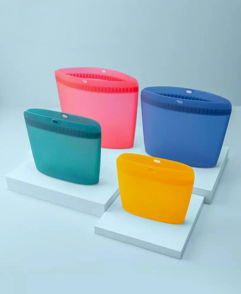 商品Tupperware|4-Piece Ultimate Silicone Storage Bag Set,价格¥505,第3张图片详细描述