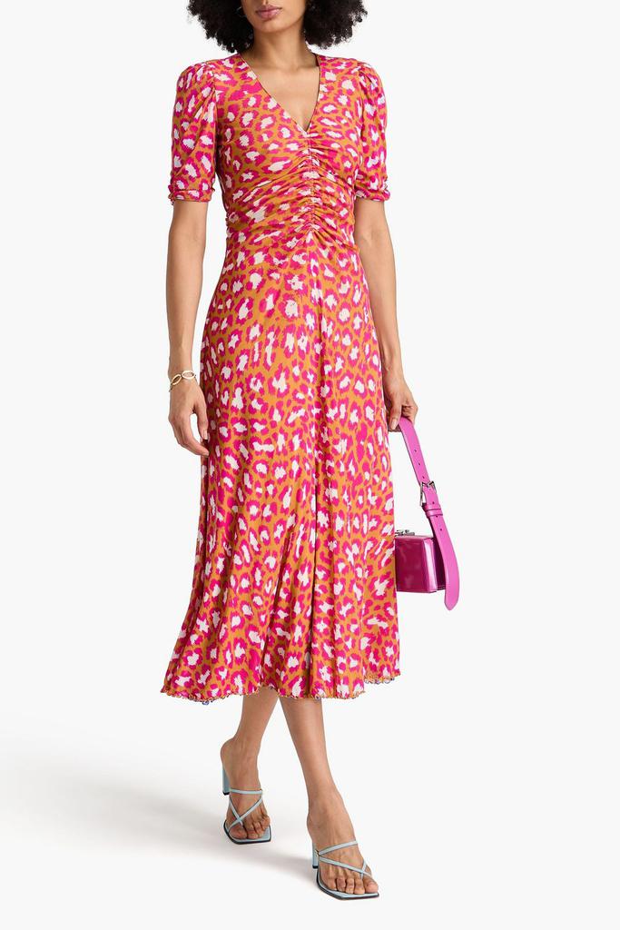 koren reversible mesh dress Koren Reversible Ruched Mesh Dress (Women)