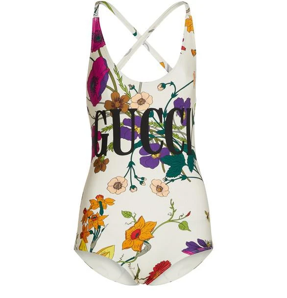 商品Gucci|Flora swimsuit,价格¥5511,第1张图片