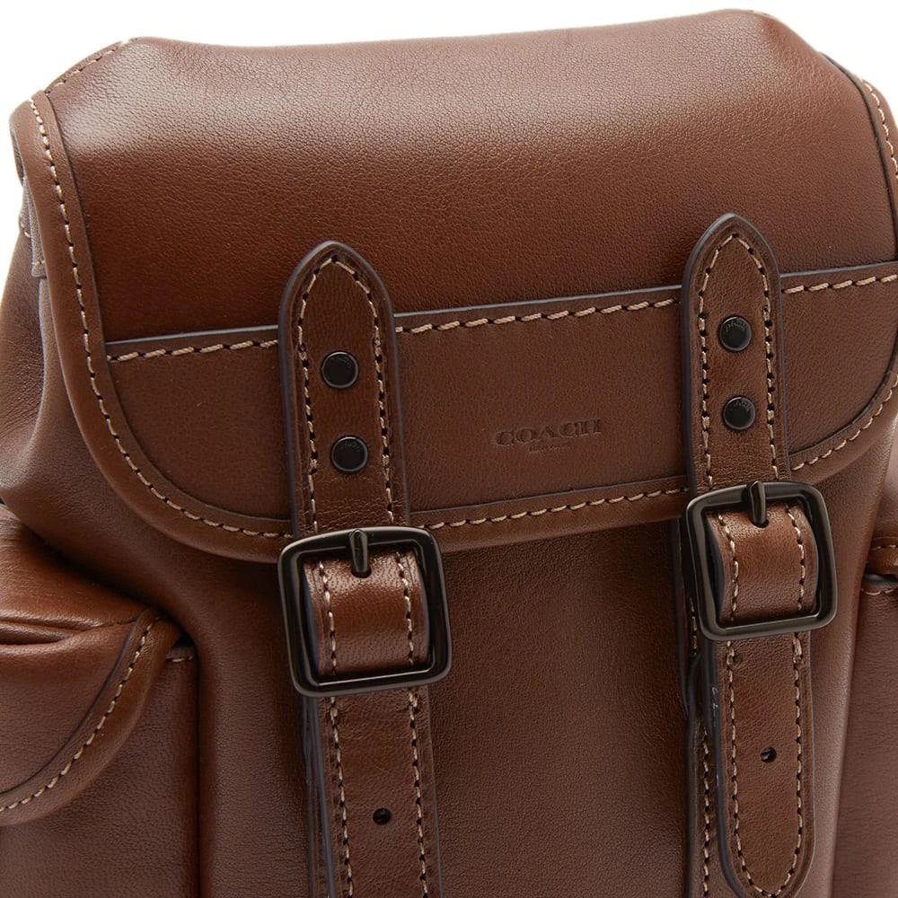 商品Coach|Coach Hitch Leather Backpack,价格¥3598,第3张图片详细描述