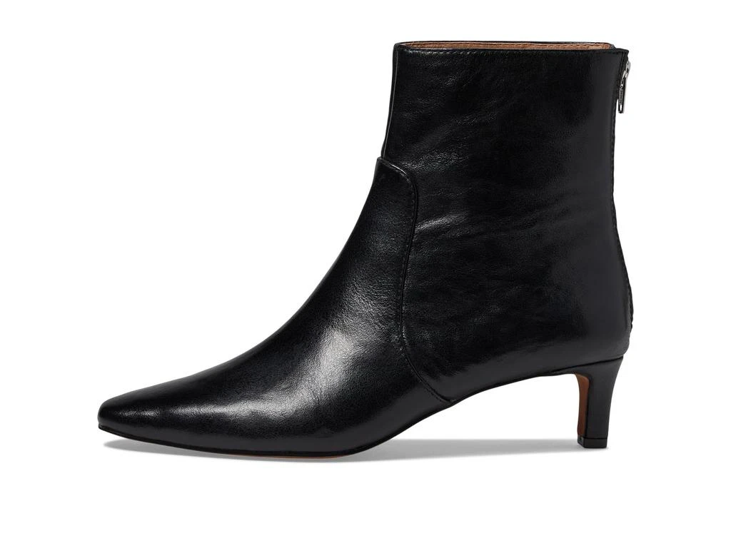 商品Madewell|The Dimes Kitten-Heel Boot In Crinkle Leather,价格¥889,第4张图片详细描述