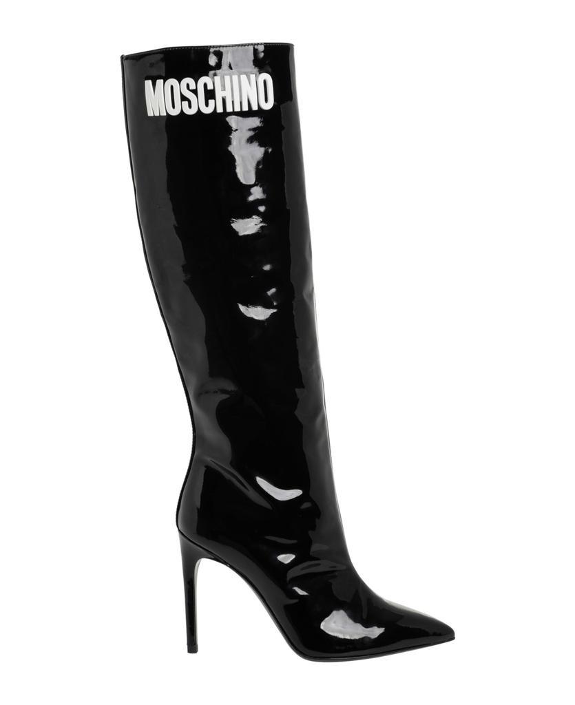 商品Moschino|Leather Heeled Boots,价格¥5458,第1张图片
