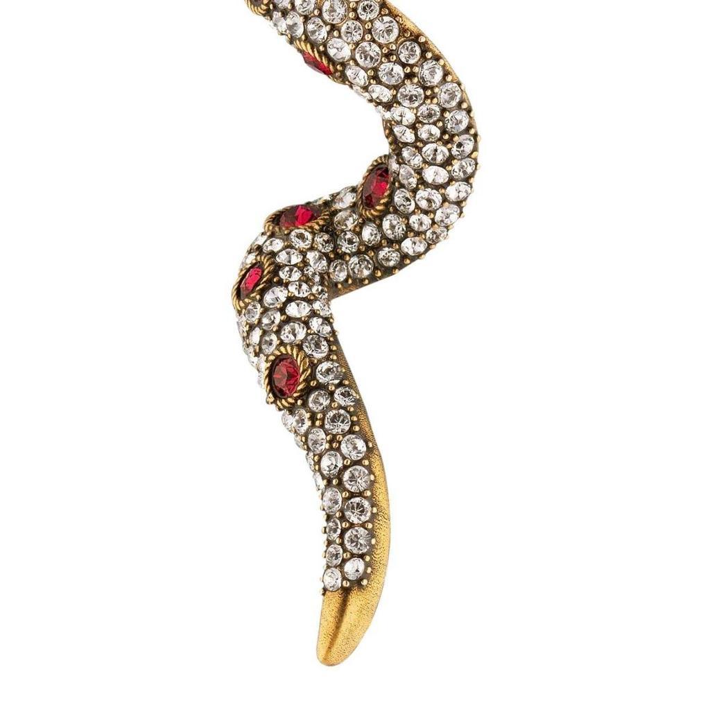 商品Gucci|Crystal Clip On Earrings,价格¥7735,第6张图片详细描述