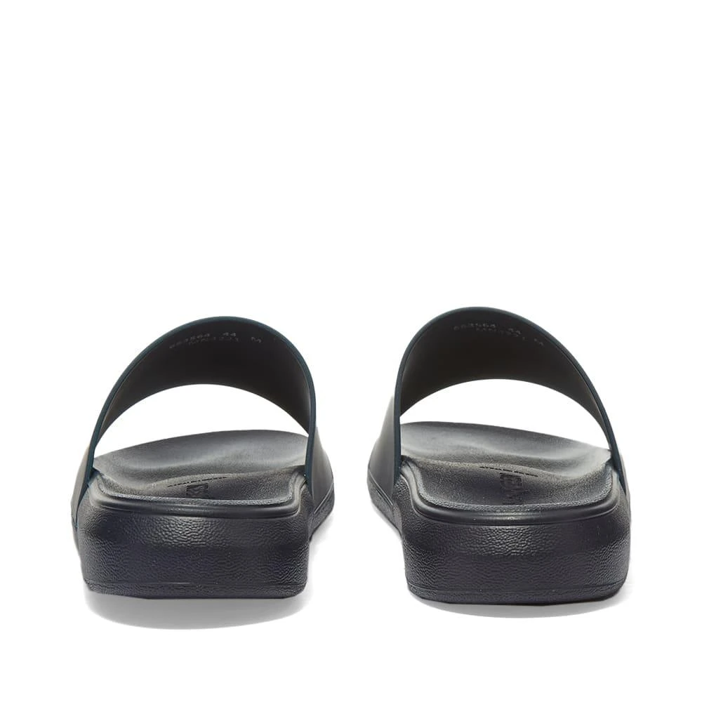 商品Alexander McQueen|Alexander McQueen Logo Wedge Sole Pool Slide,价格¥1120,第3张图片详细描述