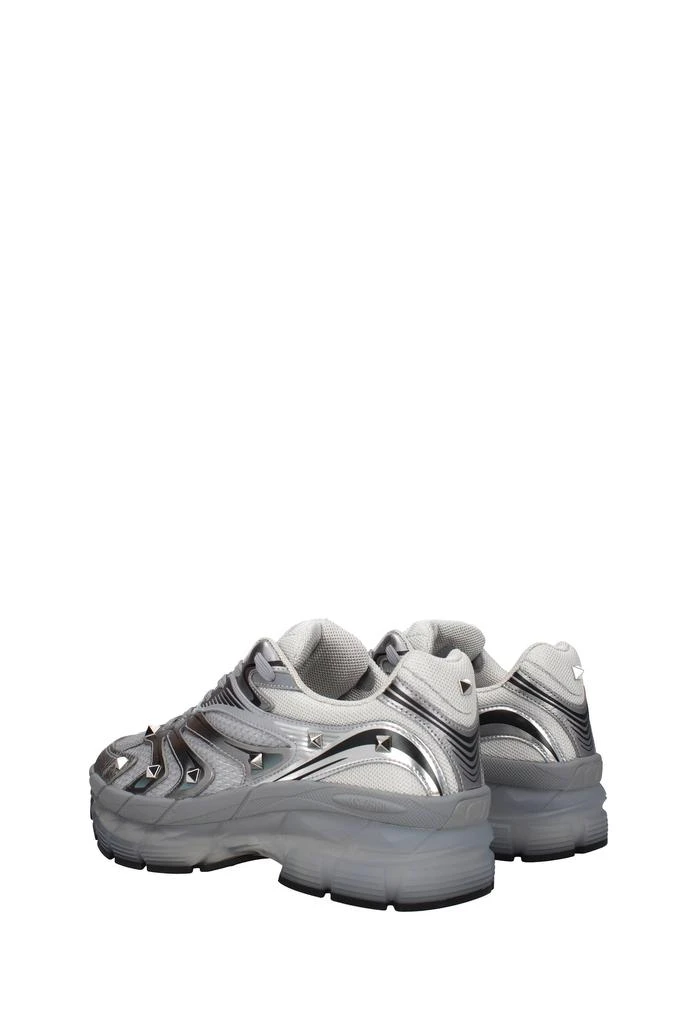 商品Valentino|Sneakers ms 2960 Fabric Silver,价格¥6032,第4张图片详细描述
