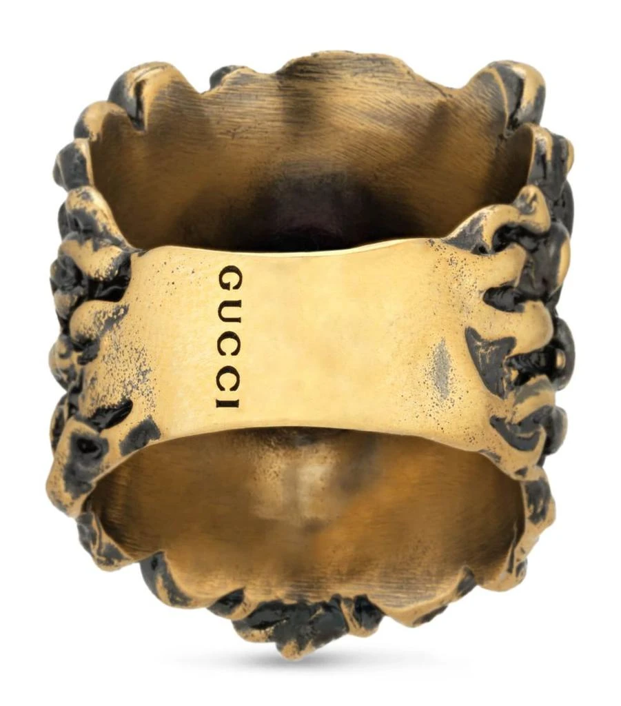 商品Gucci|Lion Head Ring,价格¥2575,第4张图片详细描述