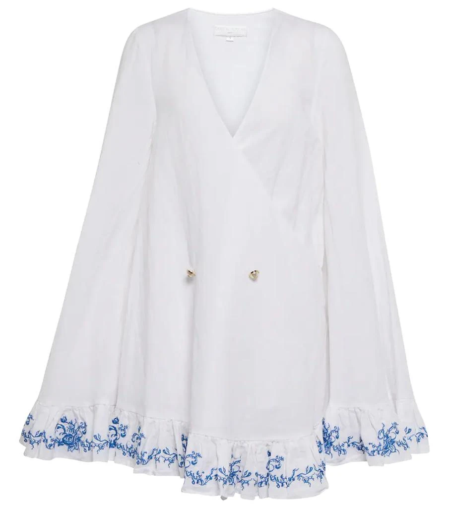商品CAROLINE CONSTAS|Brynn linen kaftan,价格¥1852,第1张图片