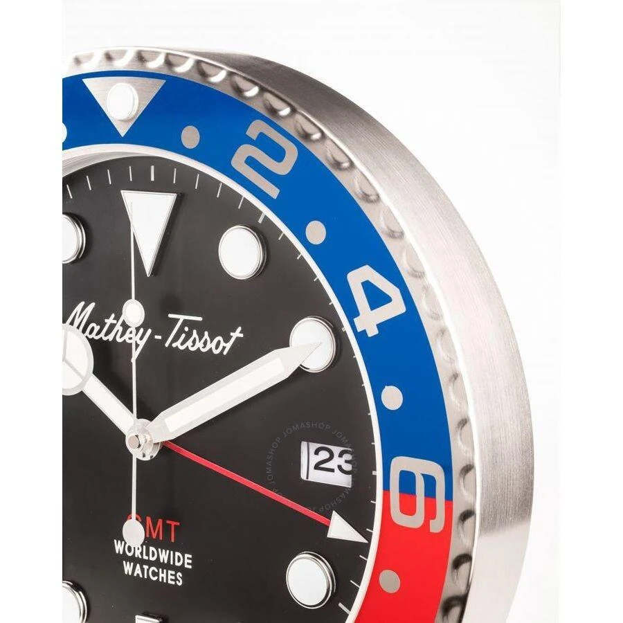 商品Mathey-Tissot|Pepsi Bezel Quartz Black Dial Wall Clock WCAR,价格¥1003,第3张图片详细描述