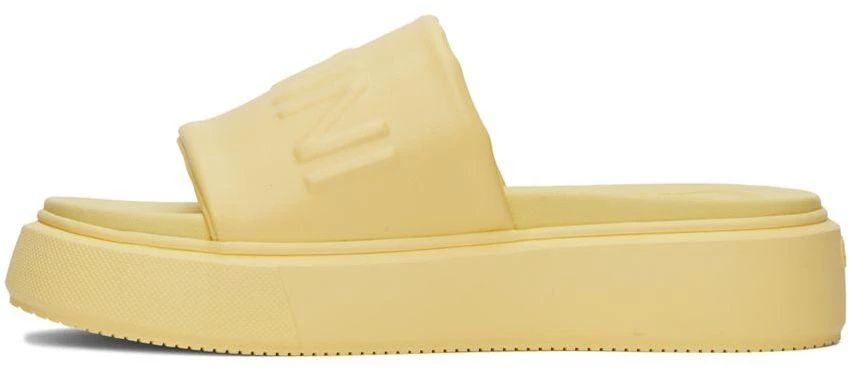 商品Ganni|Yellow Vegea Slides,价格¥1190,第3张图片详细描述