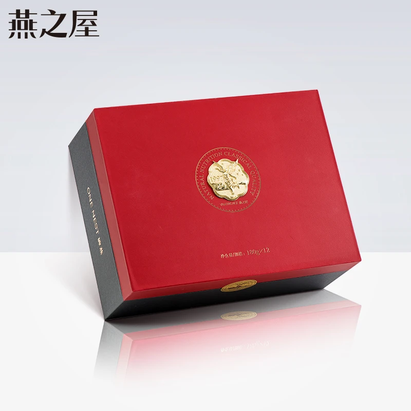 【线下同款】【燕之屋】【0脂肪】尊享碗燕12即食冰糖燕窝即食12碗礼品礼盒装 商品