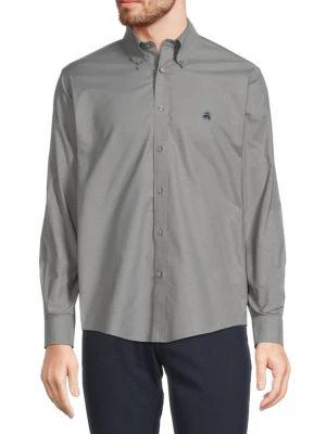 商品Brooks Brothers|Regent Fit Logo Shirt,价格¥240,第1张图片