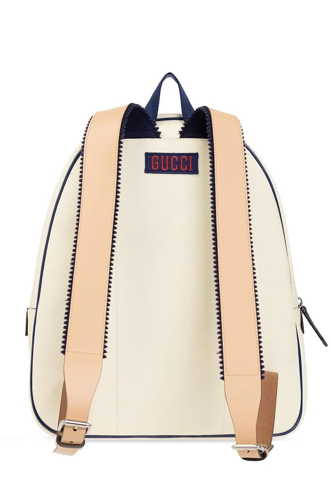 商品Gucci|Gucci Kids Logo Patch Zip-Up Backpack,价格¥3982,第2张图片详细描述