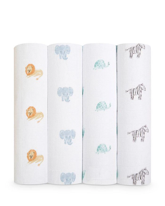 商品aden + anais|4 Pk. Printed Classic Swaddles,价格¥452,第1张图片