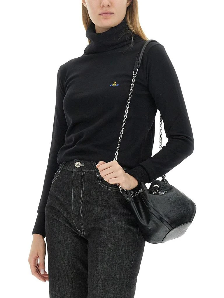 商品Vivienne Westwood|VIVIENNE WESTWOOD TURTLENECK JERSEY "GIULIA",价格¥2469,第2张图片详细描述