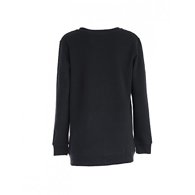 Calvin Klein 卡尔文 克莱恩 女士黑色印花棉质卫衣 J20J206857-099商品第3张图片规格展示