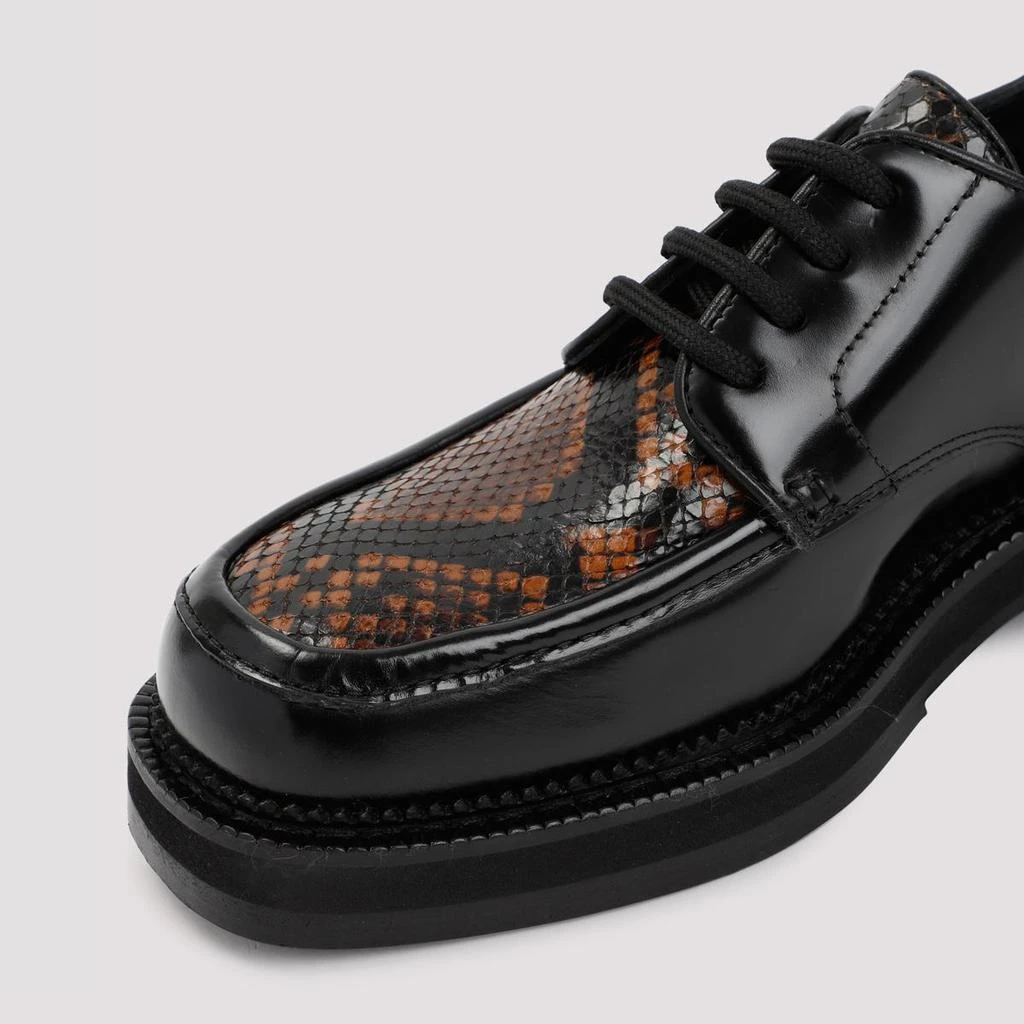 商品AMI|AMI ALEXANDRE MATTIUSSI  SQUARE-TOE DERBIES SHOES,价格¥2471,第4张图片详细描述