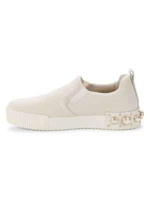 商品Karl Lagerfeld Paris|Evy Faux Pearl Slip-On Sneakers,价格¥376,第4张图片详细描述