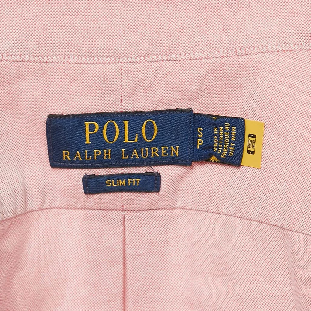 商品[二手商品] Ralph Lauren|Polo Ralph Lauren Pink Cotton Slim Fit Shirt S,价格¥1068,第4张图片详细描述