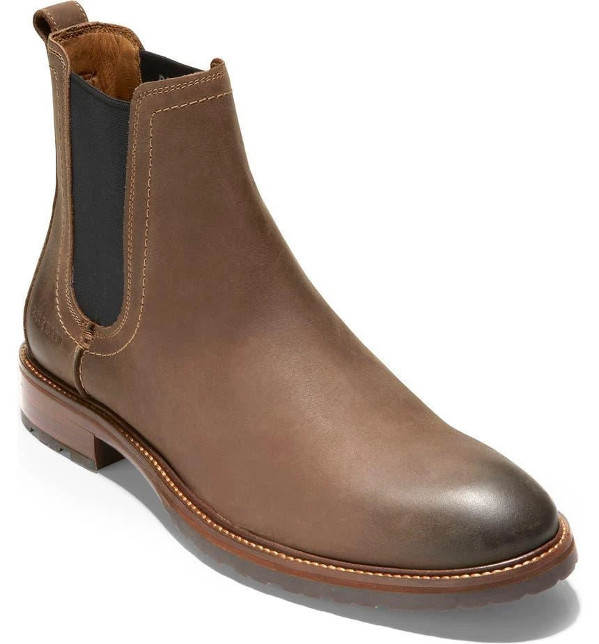 商品Cole Haan|Warner Waterproof Leather Chelsea Boot,价格¥986,第1张图片